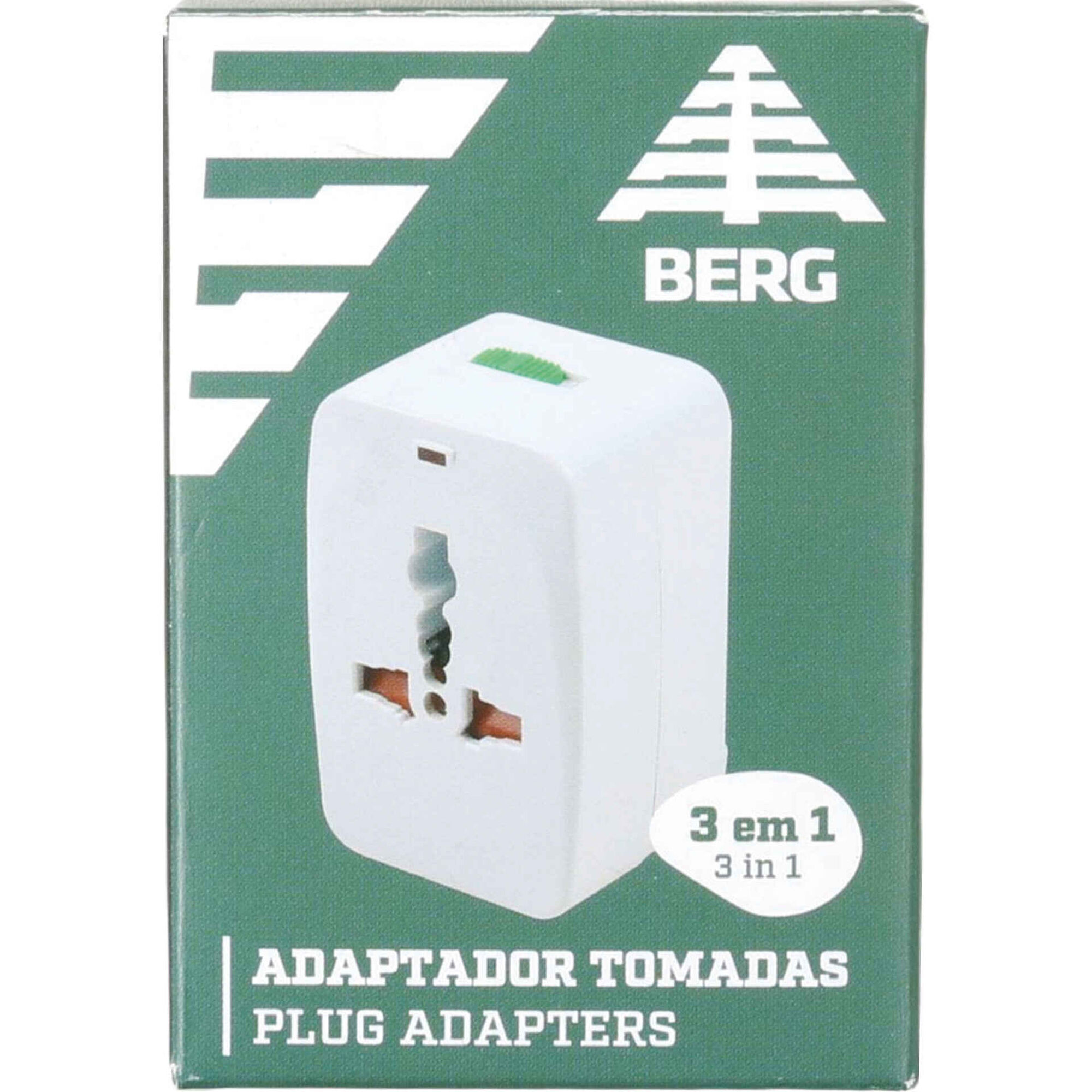Adaptador Tomadas 3 em 1