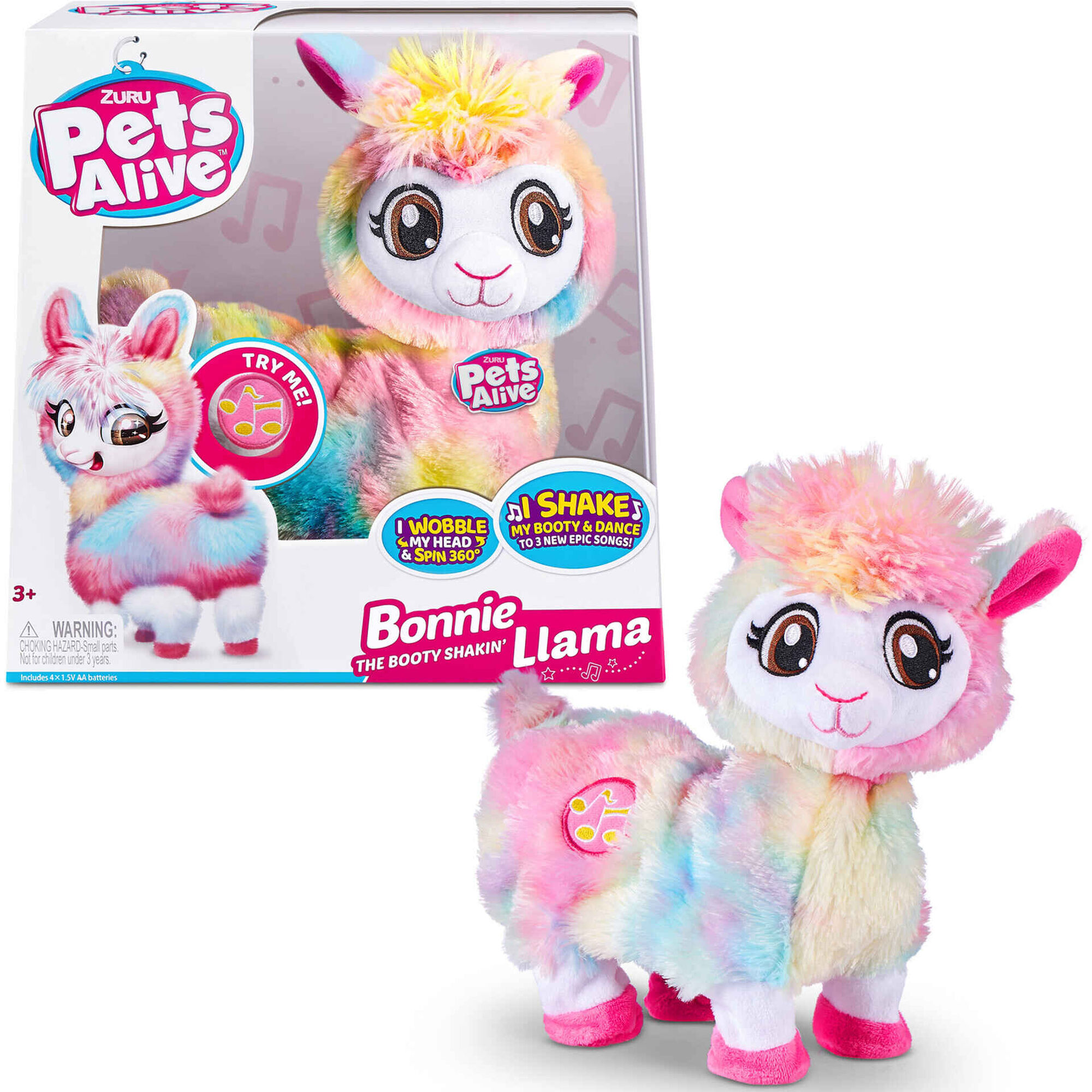 Peluche Rainbow Llama