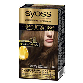 Coloração Permanente Oleo Intense Castanho Caramelo 5.86