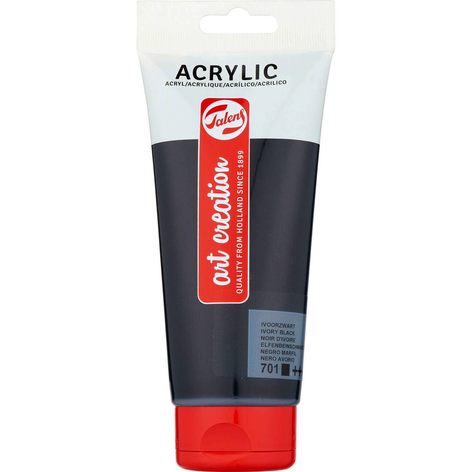Tinta Acrílica Preto 200ml