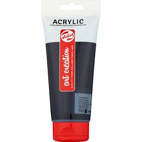 Tinta Acr&iacute;lica Preto 200ml Talens