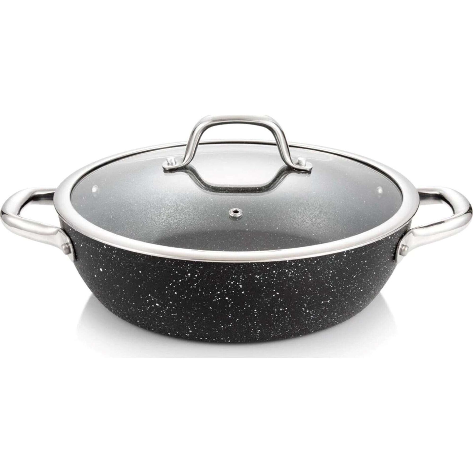 Frigideira com Tampa President Stone 26cm Tescoma