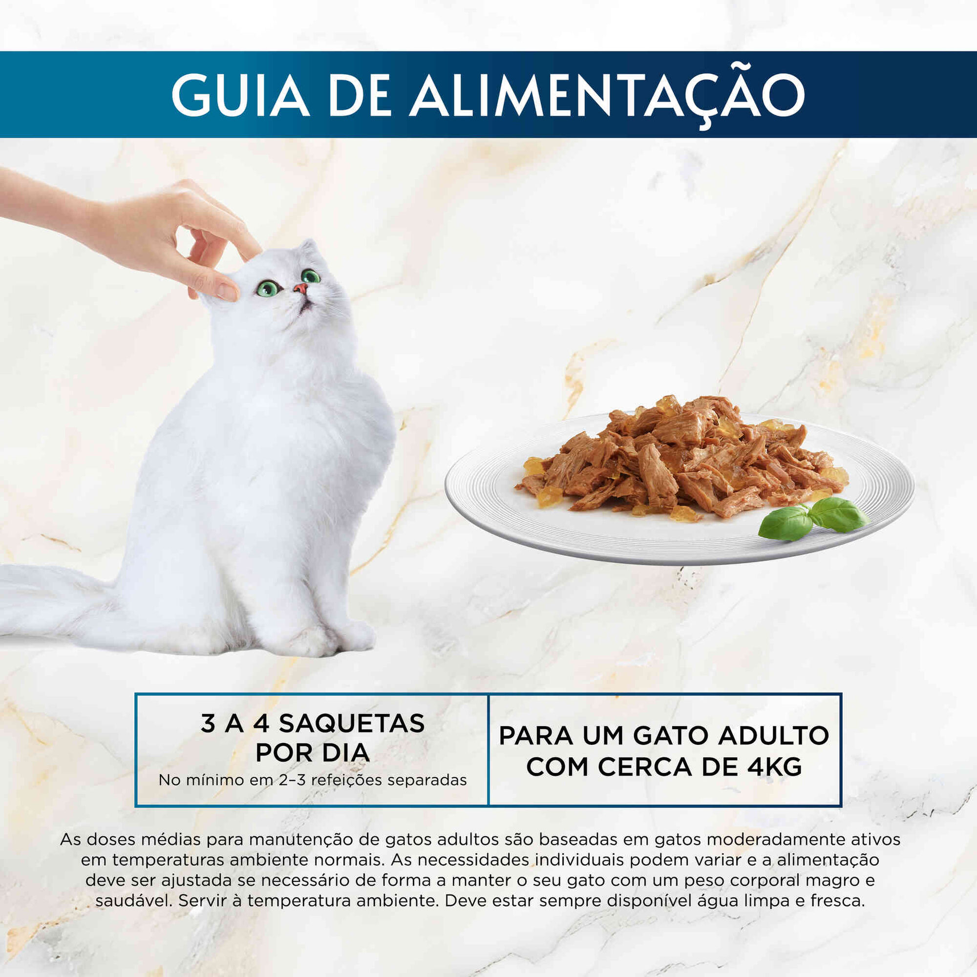 Comida H&uacute;mida para Gato Adulto Finos Peda&ccedil;os em Gelatina Saquetas Purina Gourmet Perle