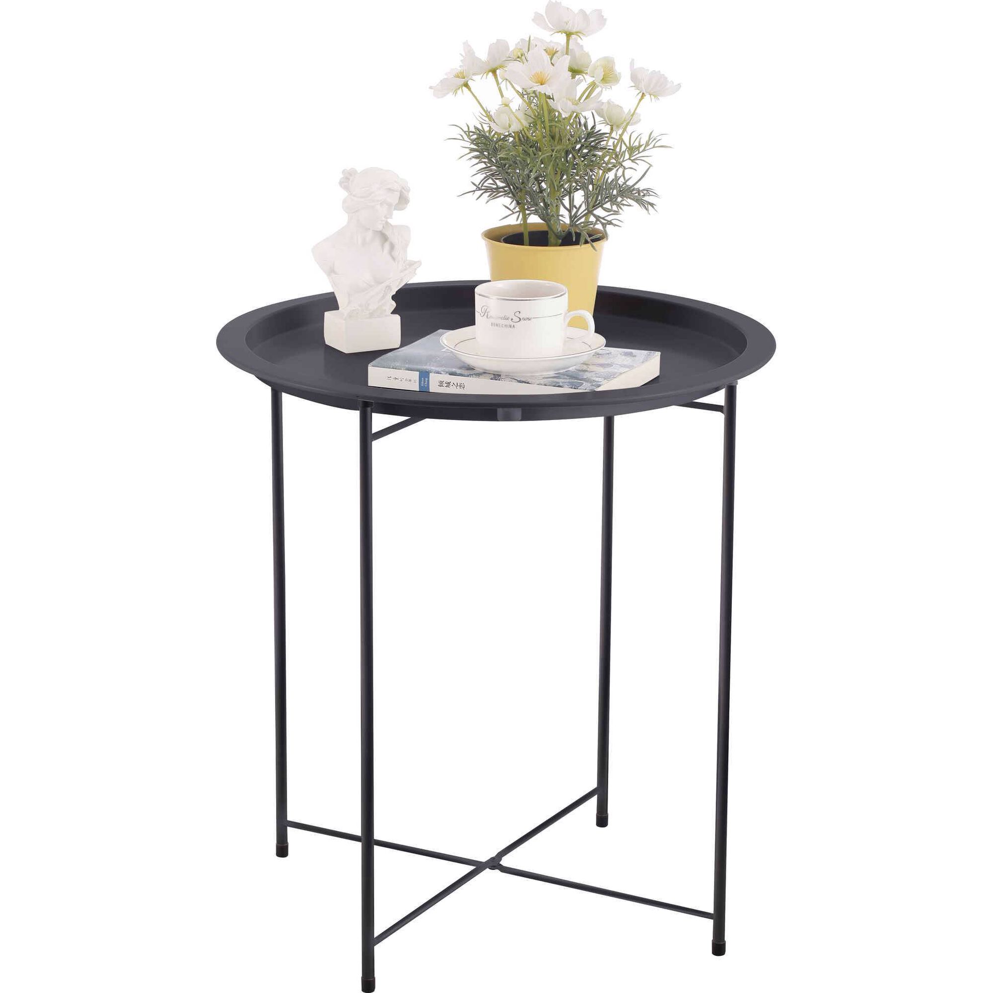 Mesa de Apoio Preta Bazar&atilde;o