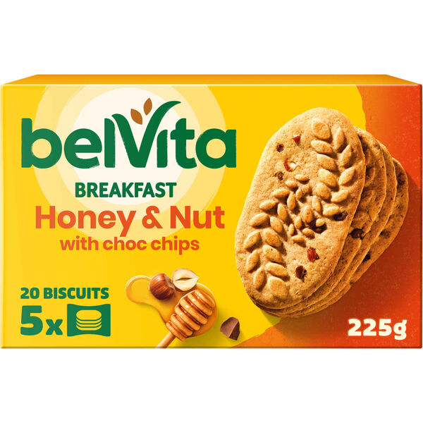 Bolachas de Mel e Avelã Belvita