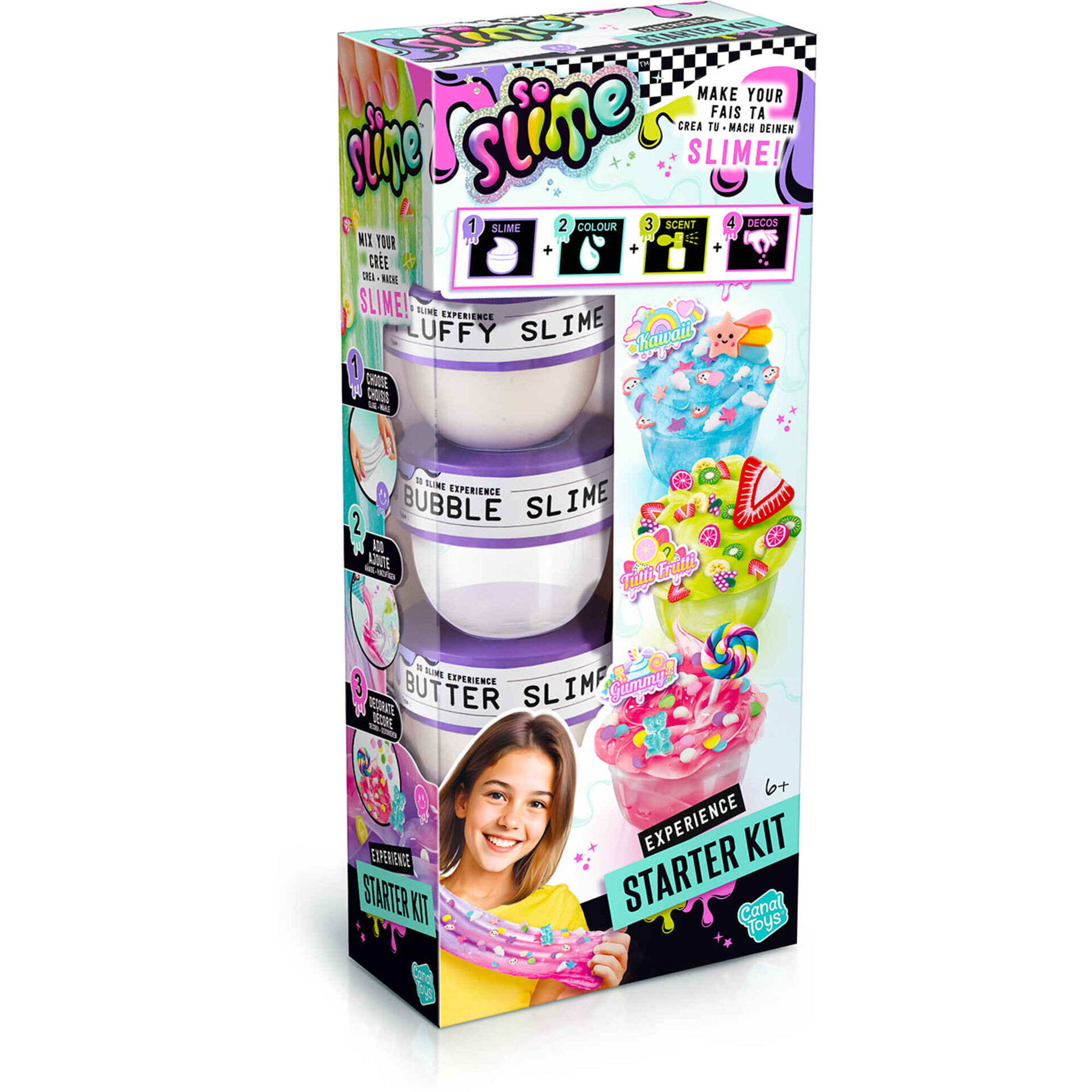 Slime - Kit Inicia&ccedil;&atilde;o Experi&ecirc;ncia