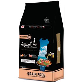 Ra&ccedil;&atilde;o para C&atilde;o Adulto Small Breeds Grain Free happyOne Mediterraneum