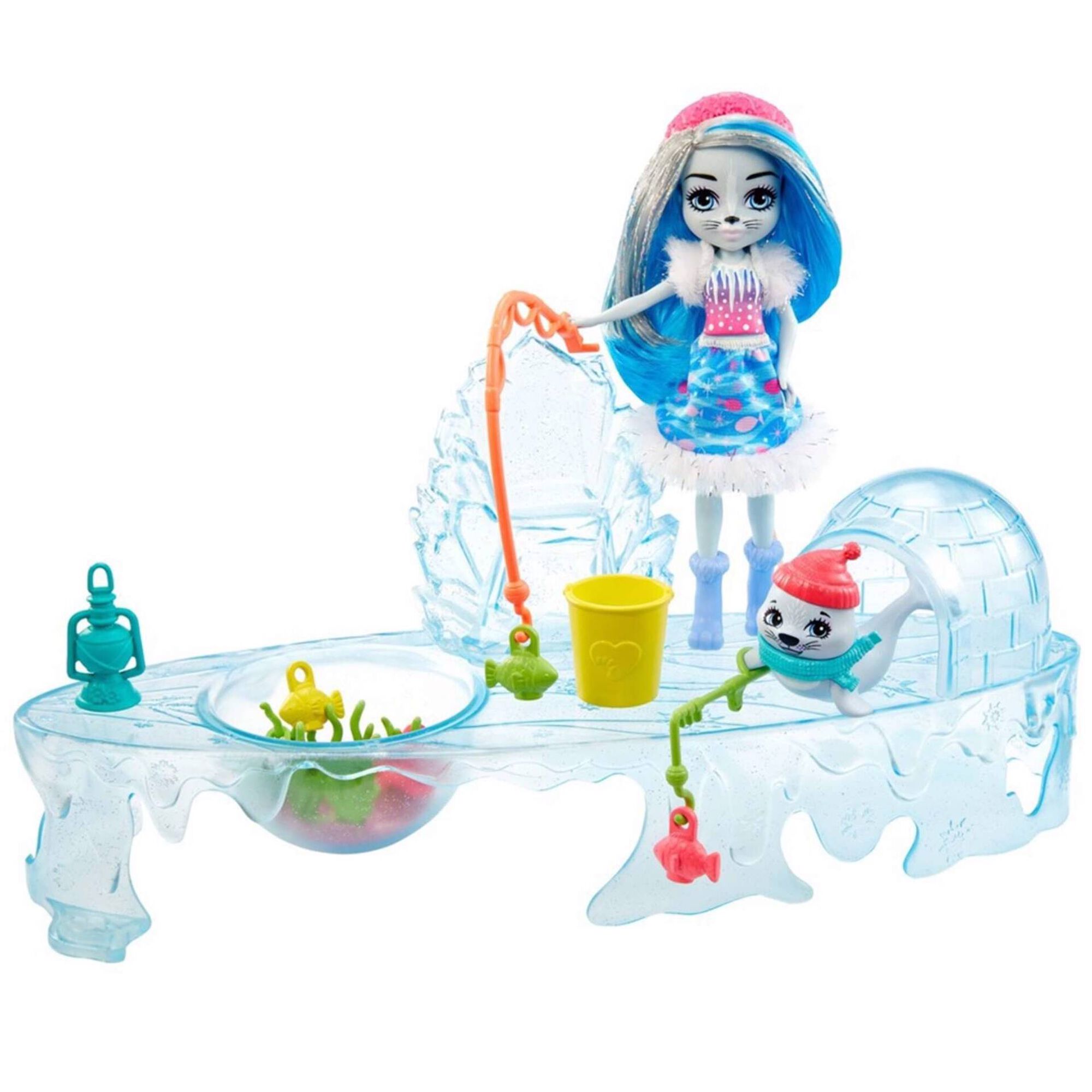 Conjunto de Pesca no Gelo Enchantimals Conjunto de Pesca no Gelo Enchantimals