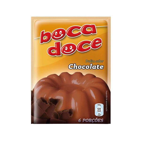 Preparado para Pudim de Chocolate Boca Doce