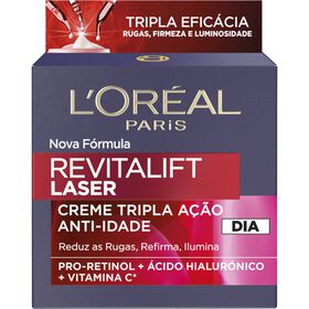 Creme de Rosto Dia Revitalift Laser Intensivo 40+