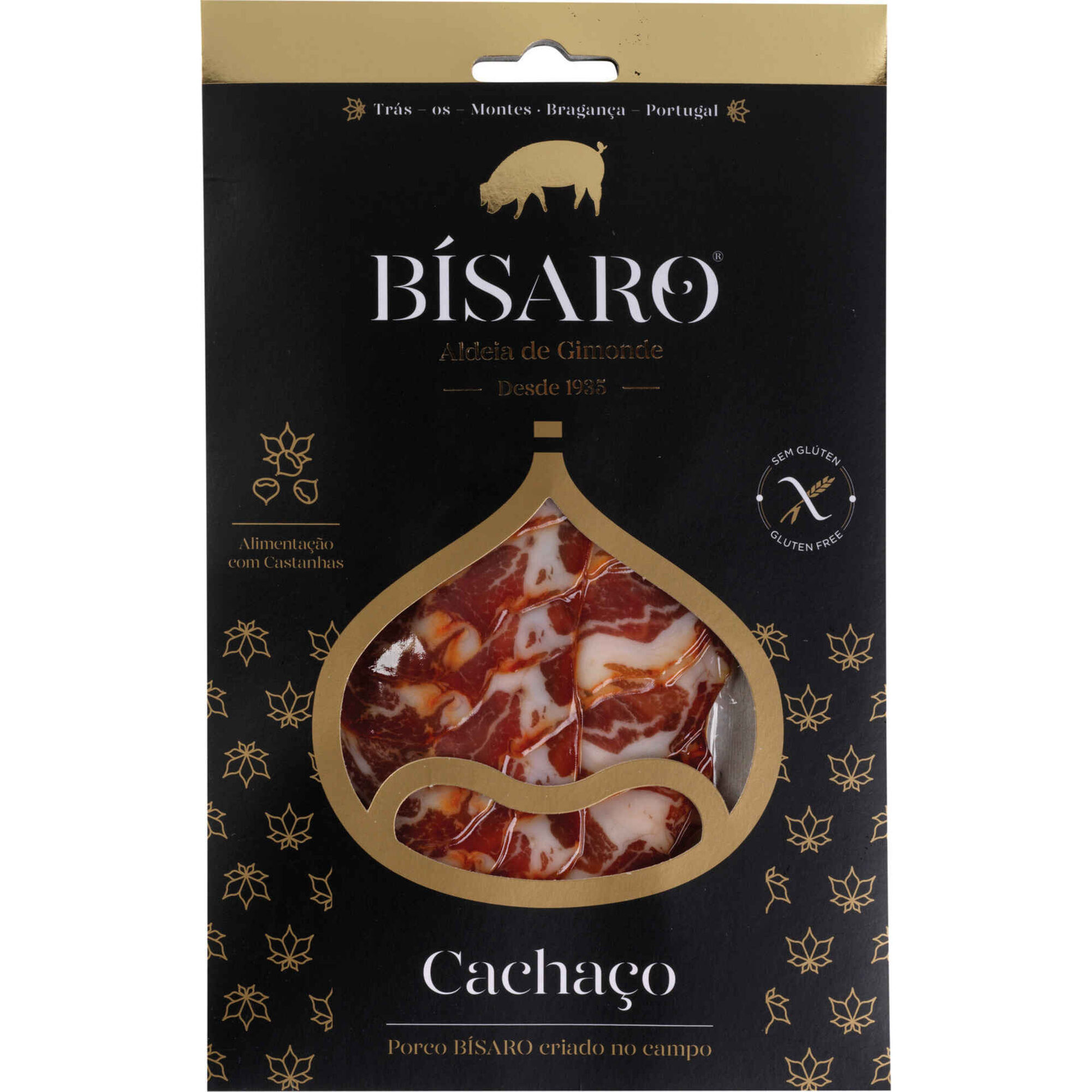 Cacha&ccedil;o de Porco Fatiado