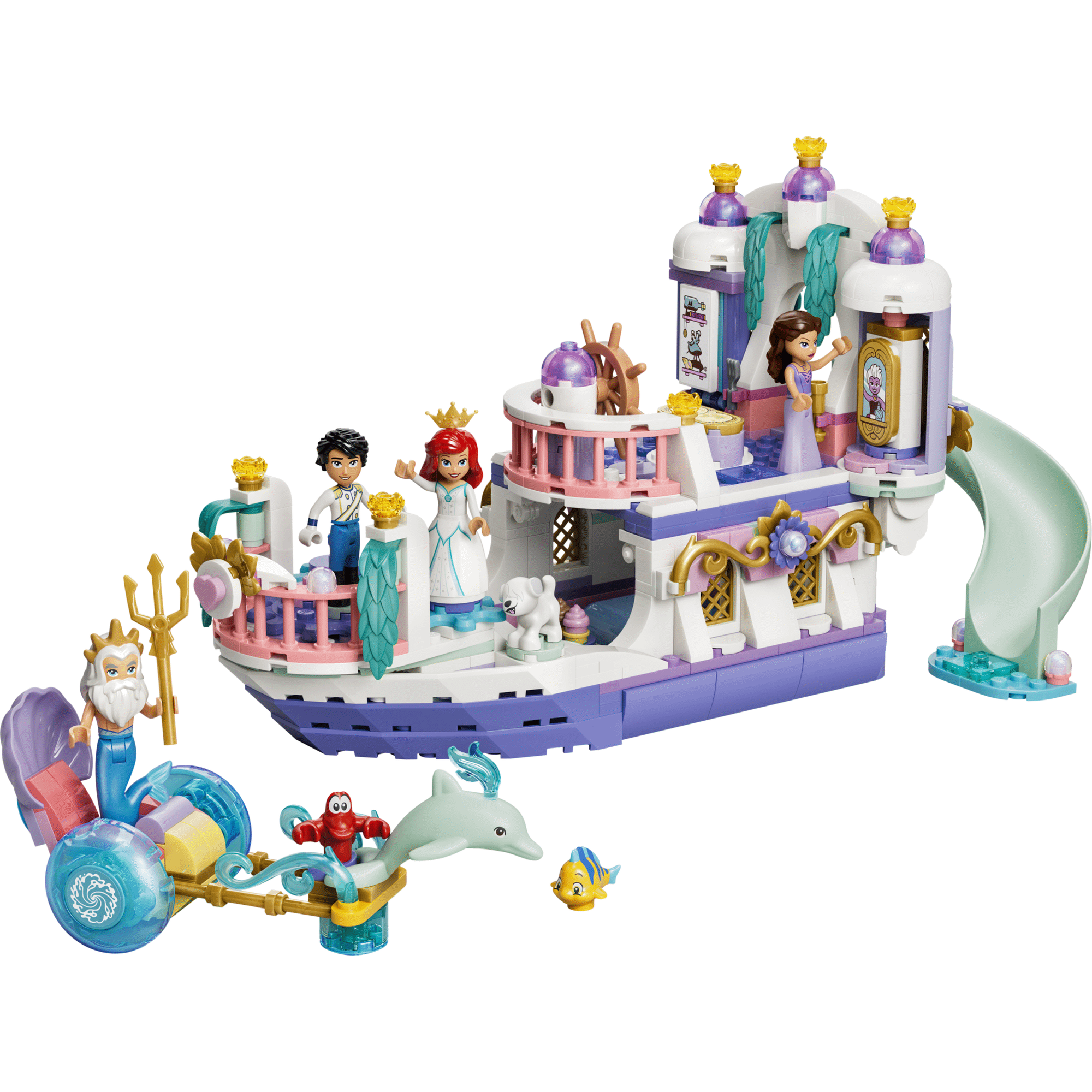 LEGO Disney - Barco do Casamento Real da Ariel - 43299