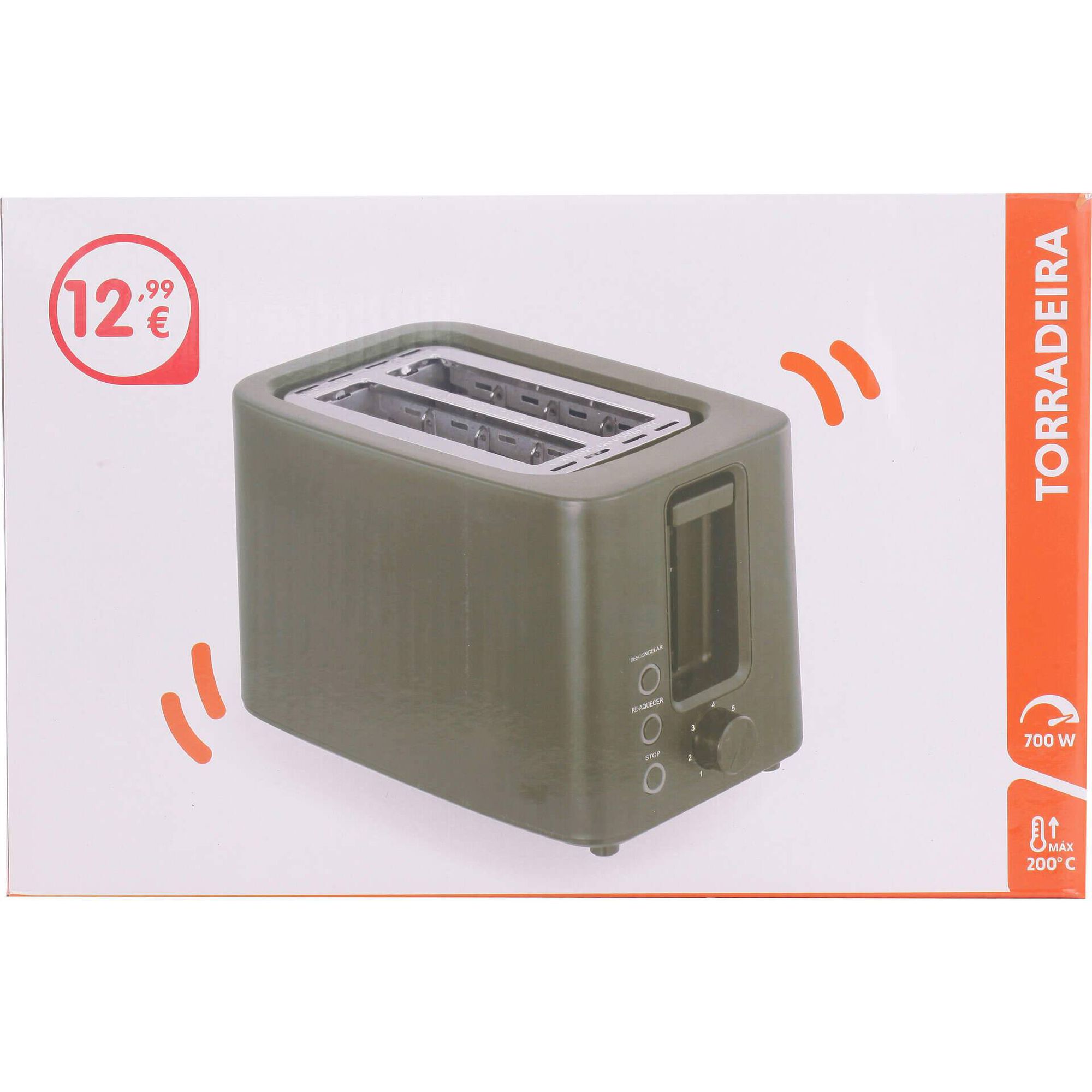 Torradeira Dupla 200W Bazar&atilde;o