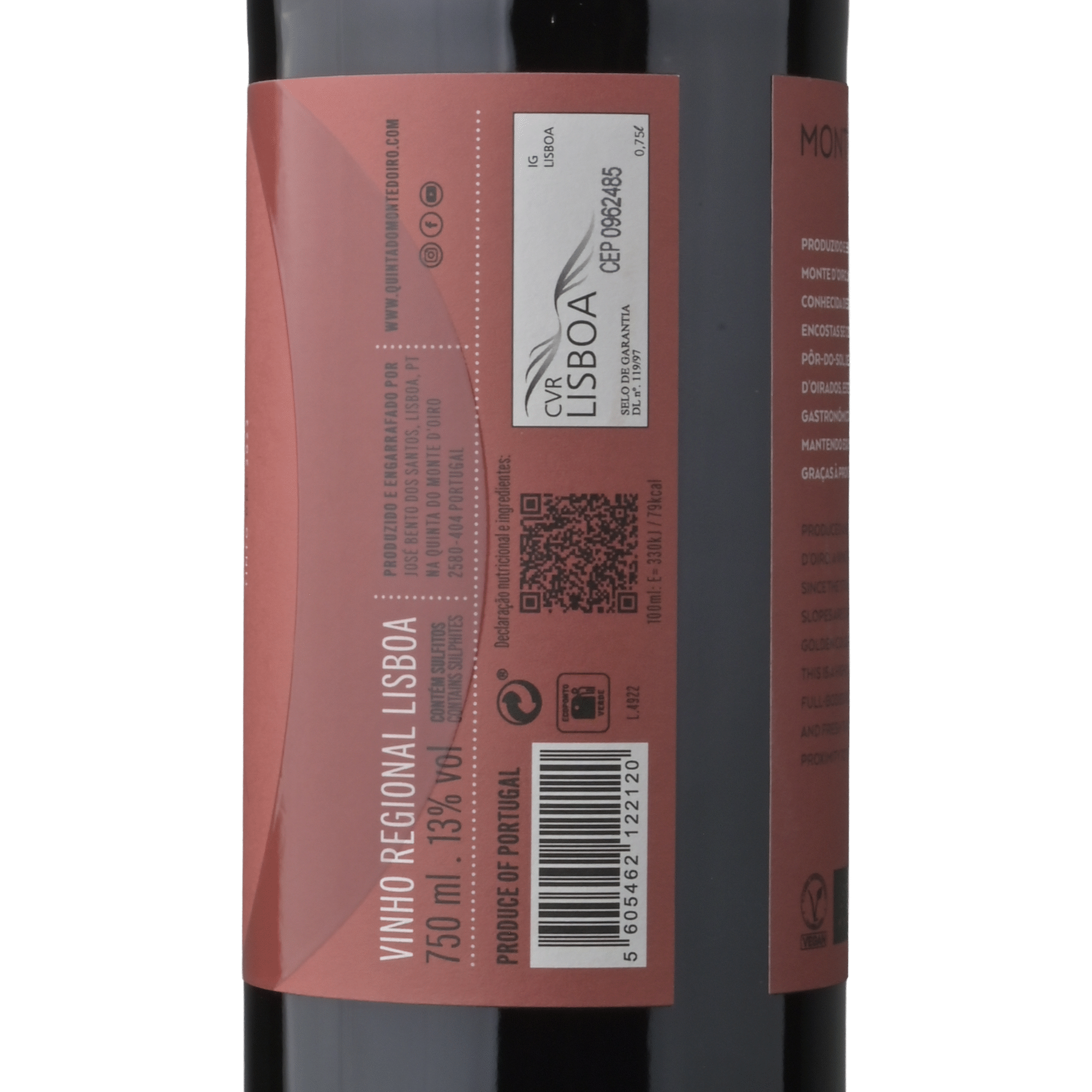 Monte d'Oiro Lisboa Vinho Tinto