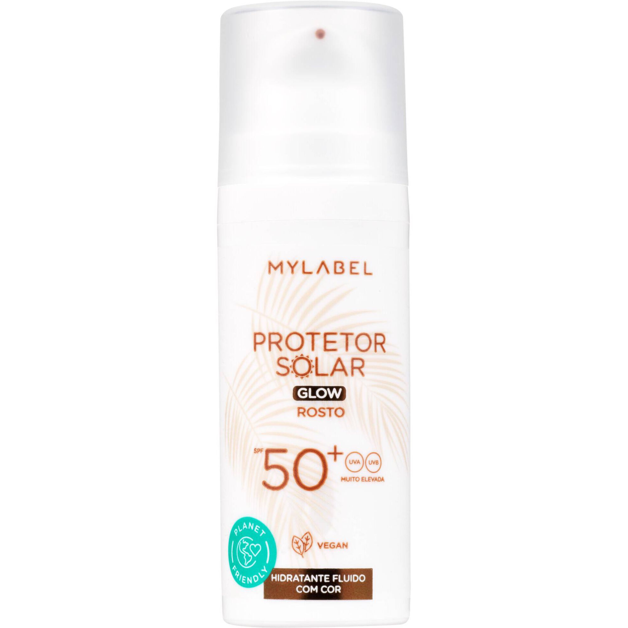 Protetor Solar Fluído Glow com Cor FPS50+