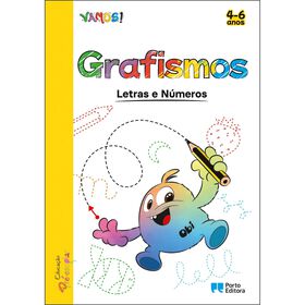 VAMOS! - Grafismos  Letras e Números - 4-6 Anos
