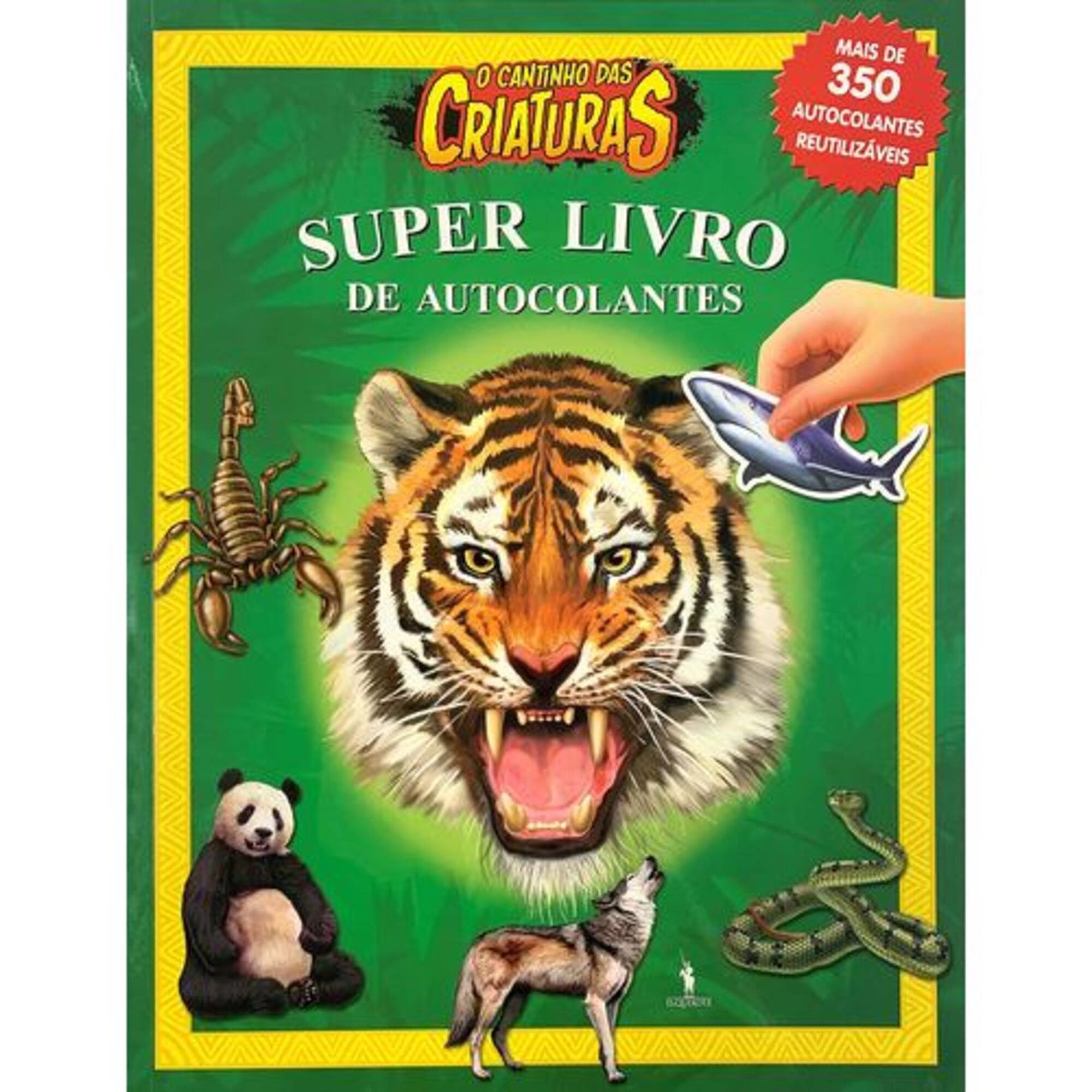 O Cantinho das Criaturas - Super Livro de Autocolantes O Cantinho das Criaturas - Super Livro de Autocolantes
