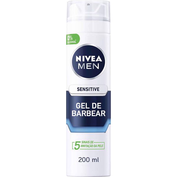 Gel de Barbear Sensitive Nivea Men