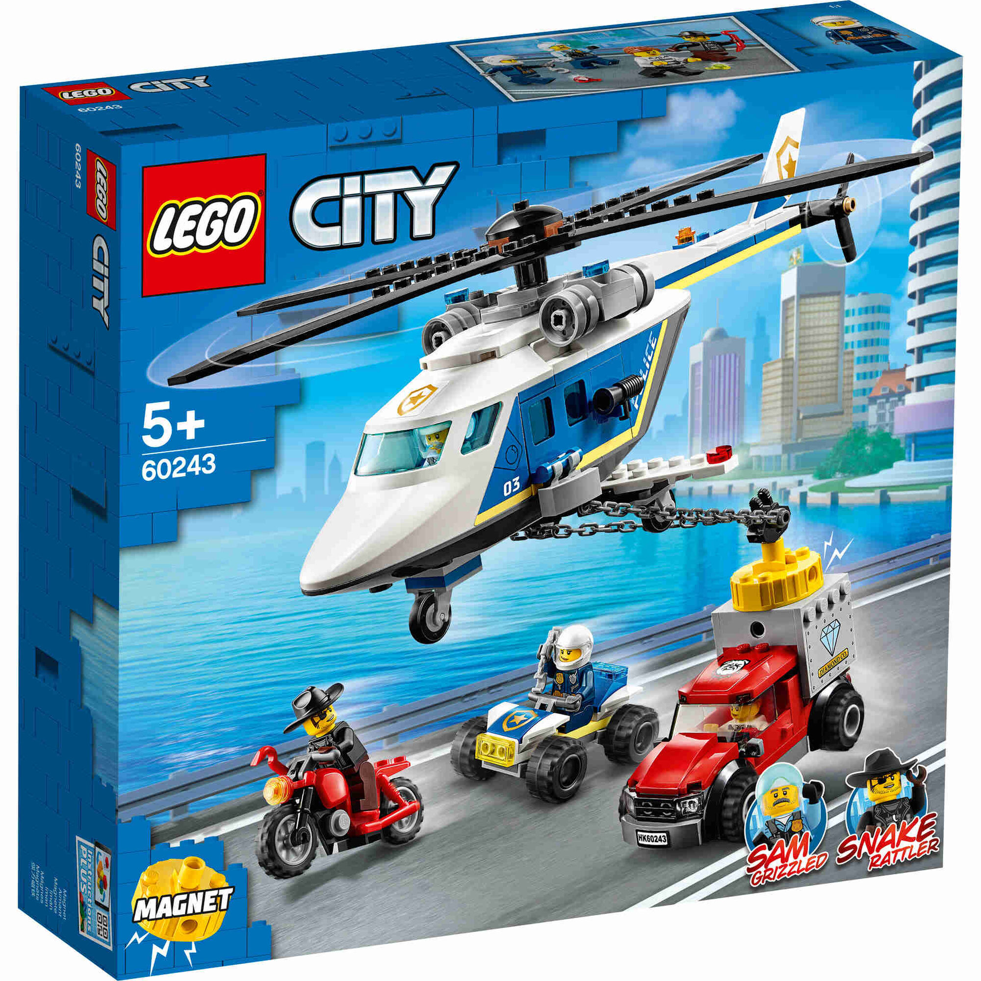 Perseguição Policial de Helicóptero - 60243 Perseguição Policial de Helicóptero - 60243