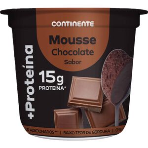 Mousse +Proteína Chocolate Continente