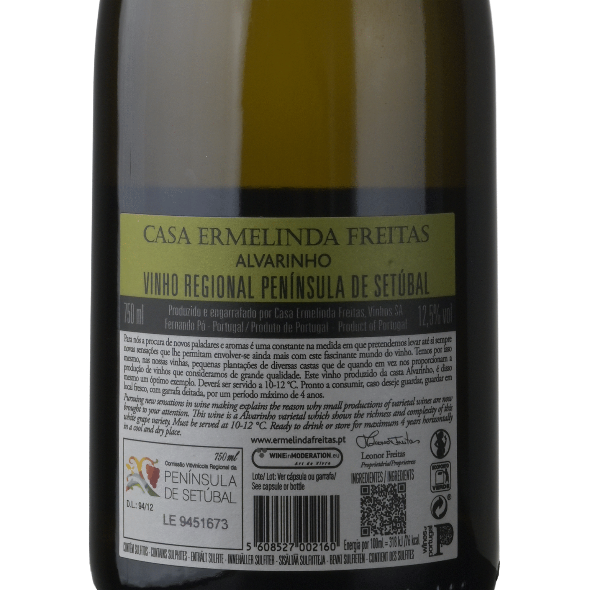Casa Ermelinda Freitas Alvarinho Vinho Tinto