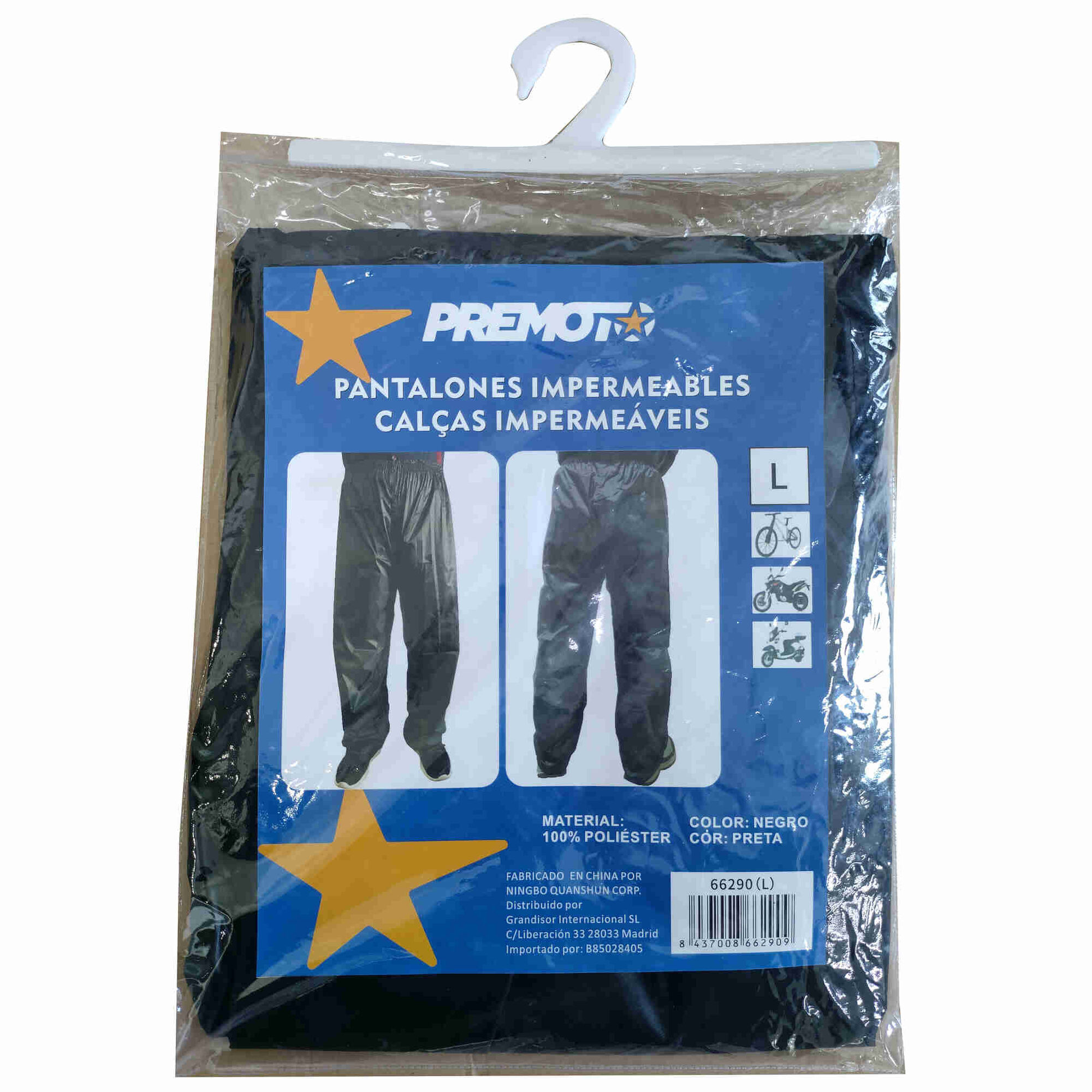 Calças para Chuva Tam. L