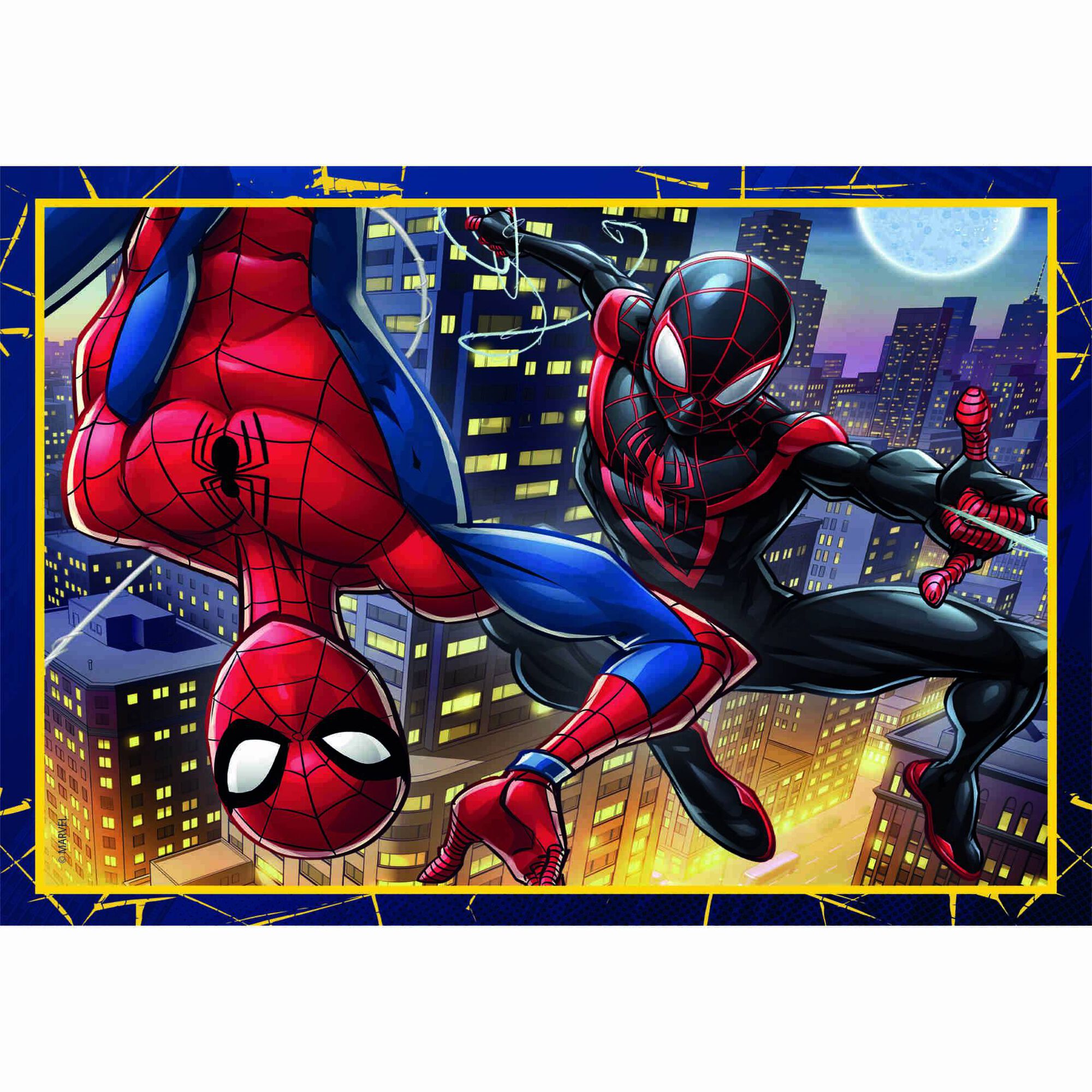 Clementoni - Puzzle 4 em 1 Spider-Man
