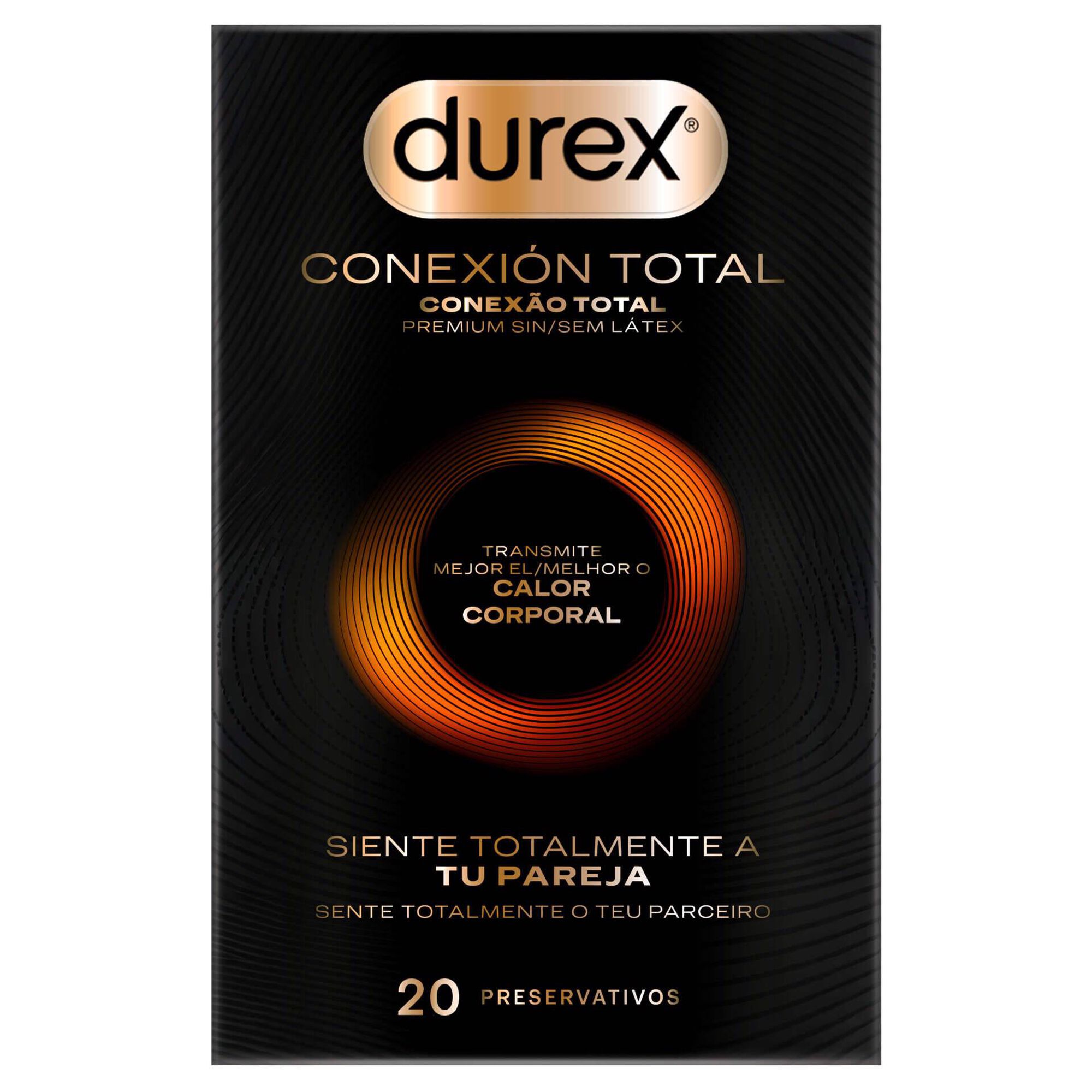 Preservativos Conex&atilde;o Total Durex