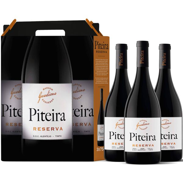 Piteira Reserva Alentejano Vinho Tinto Conjunto