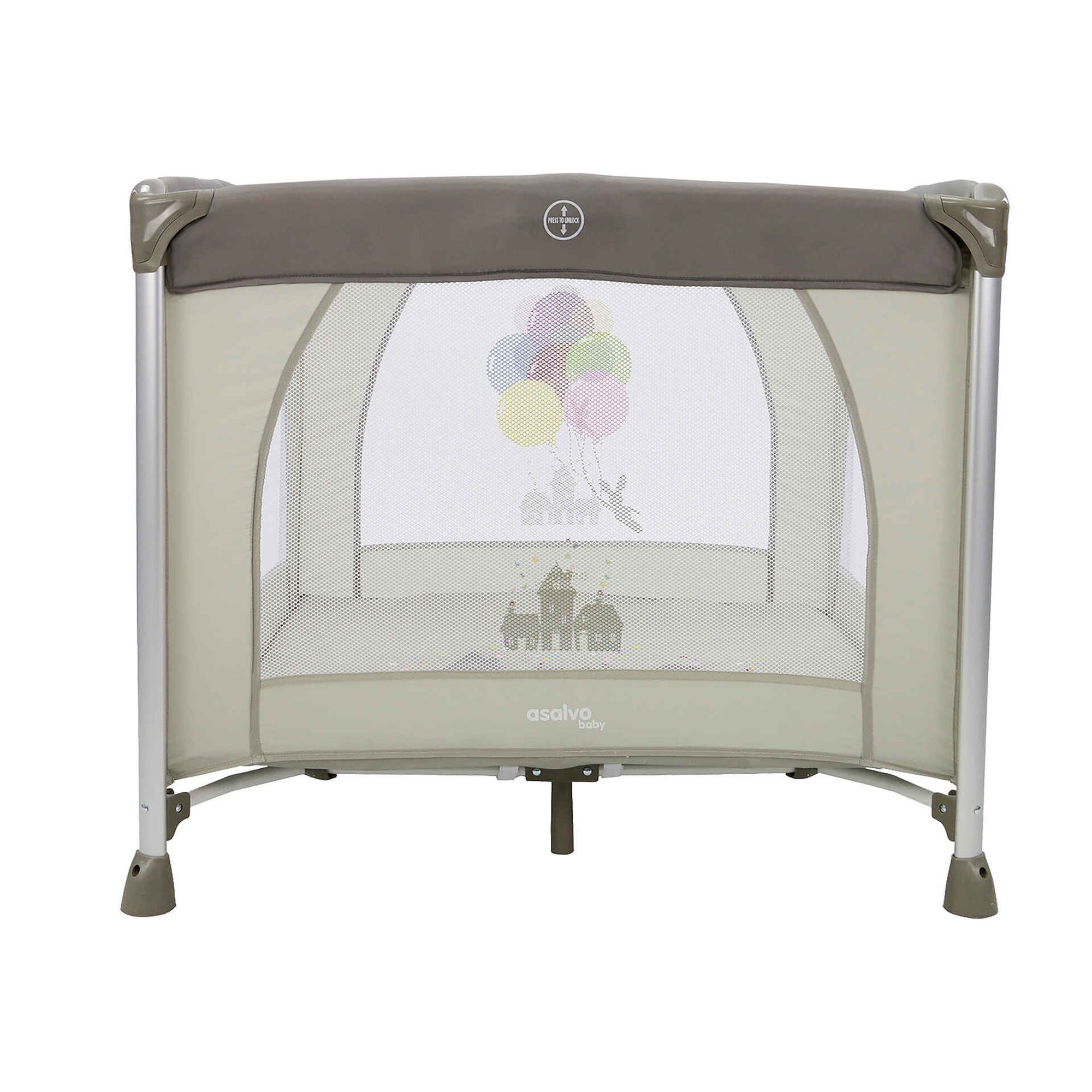 Parque Alum&iacute;nio Bege Magic City Asalvo