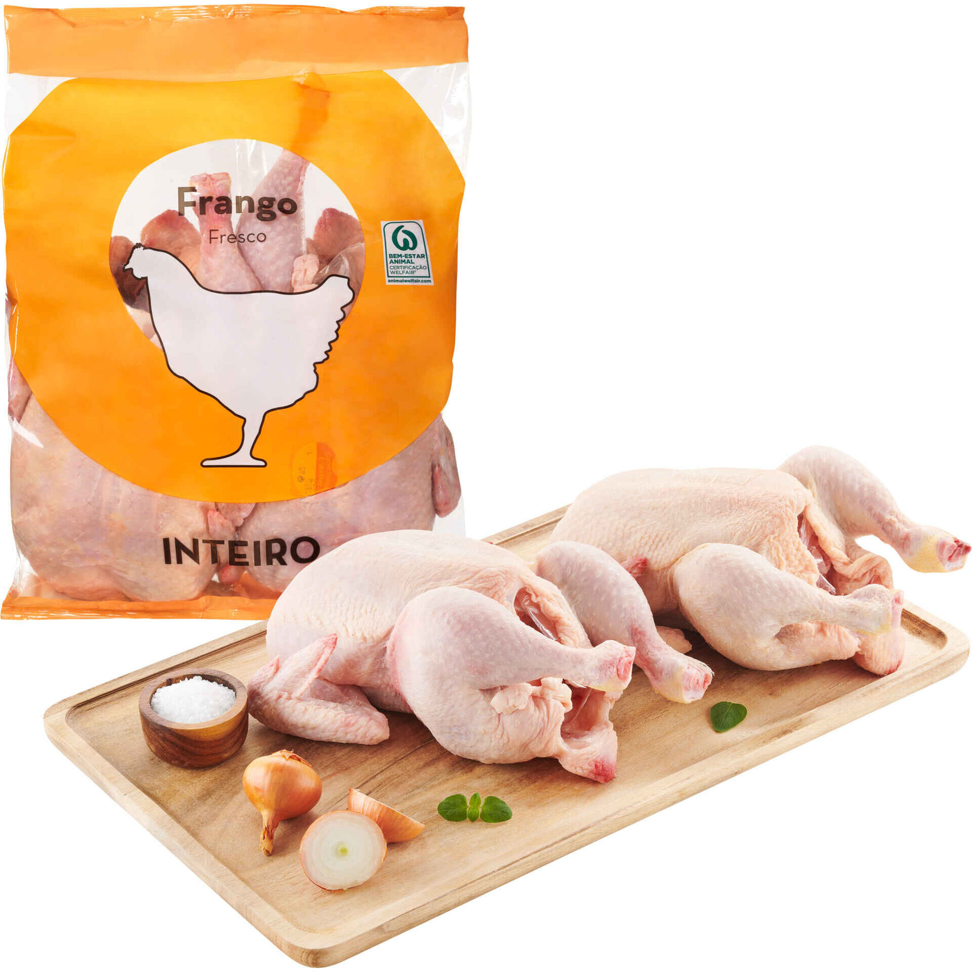 Frango Inteiro com Mi&uacute;dos Continente