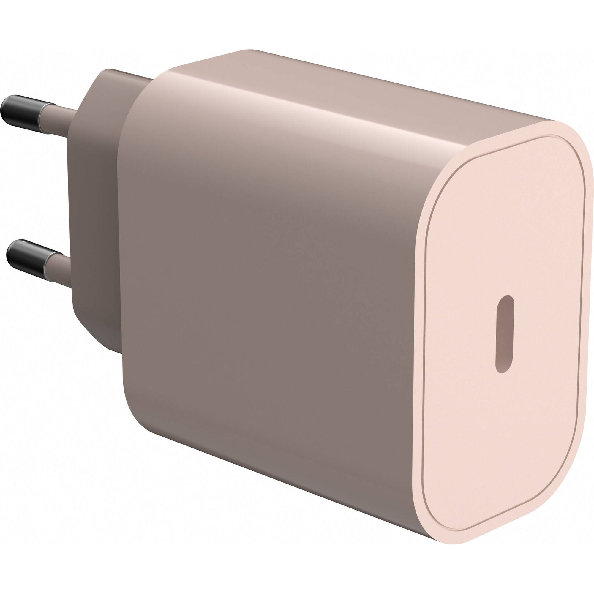Tomada USB-C Fusion Rosa Bazar&atilde;o