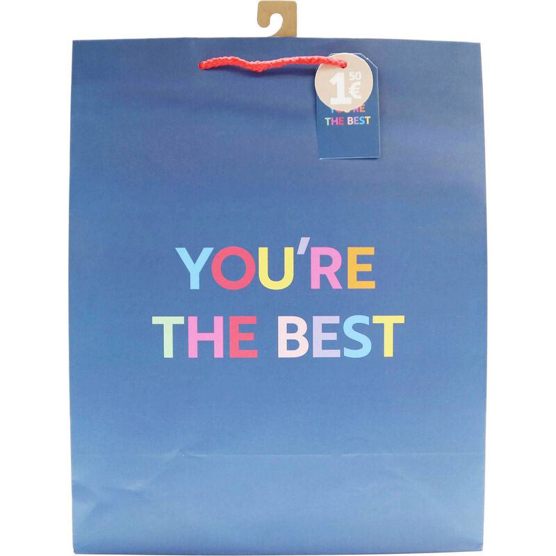 Saco para Presentes S Colourful Quotes Note!