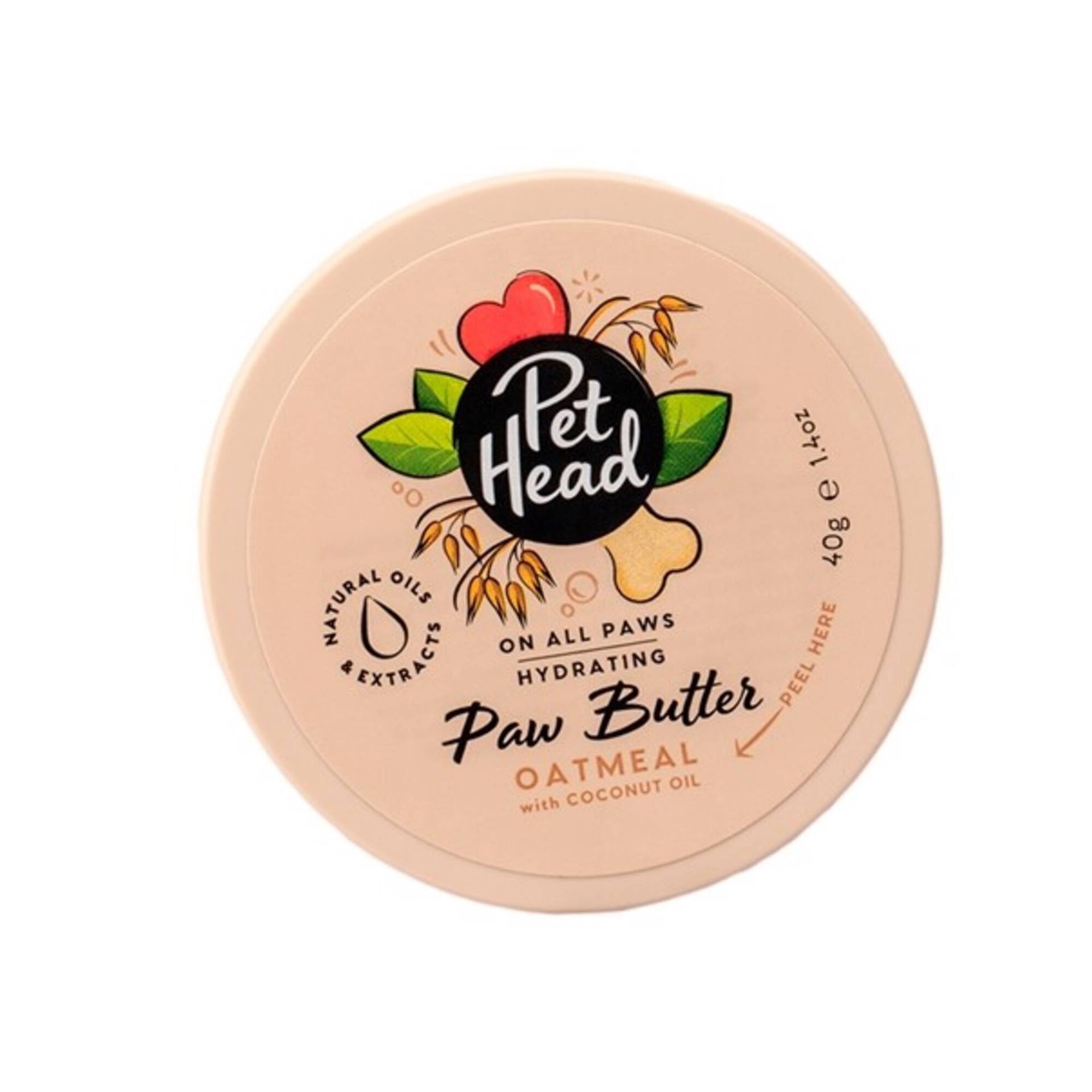 B&aacute;lsamo para Patas Manteiga de Aveia Pet Head