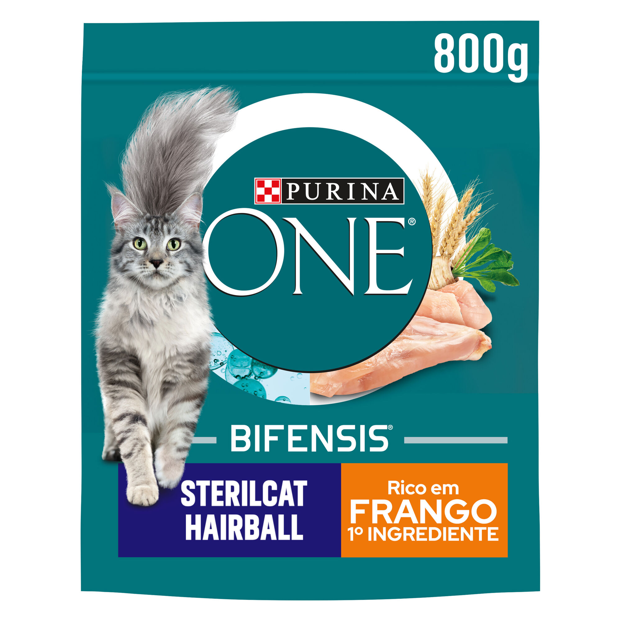 Ra&ccedil;&atilde;o para Gato Adulto Esterilizado Bolas de Pelo Frango Purina One