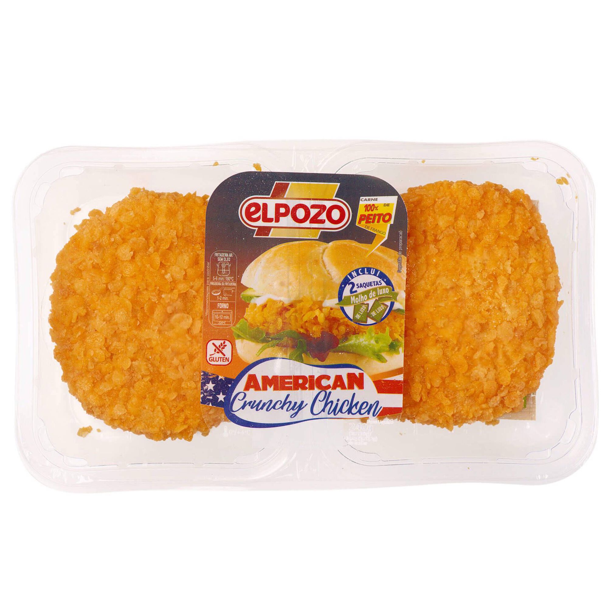 Hambúrguer de Frango Crocante