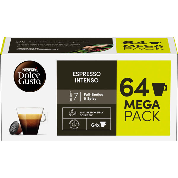 Cápsulas de Café Intenso Int 7 Nescafé Dolce Gusto