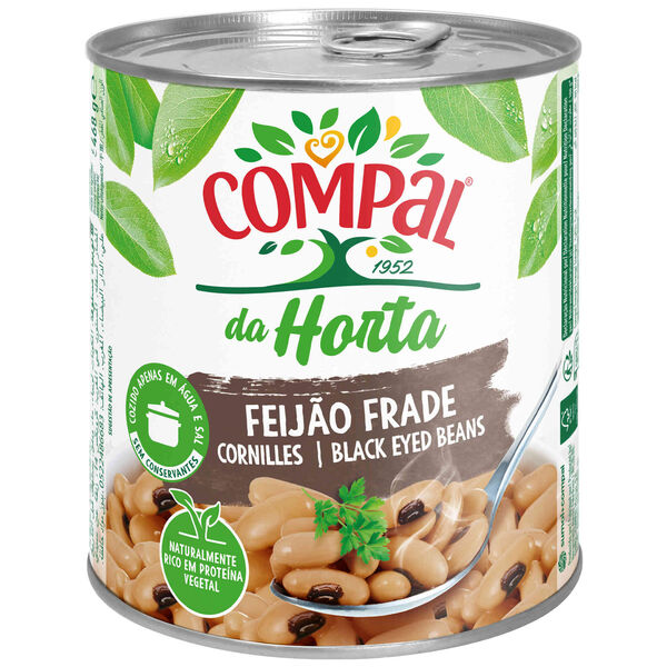 Feijão Frade Cozido Compal da Horta