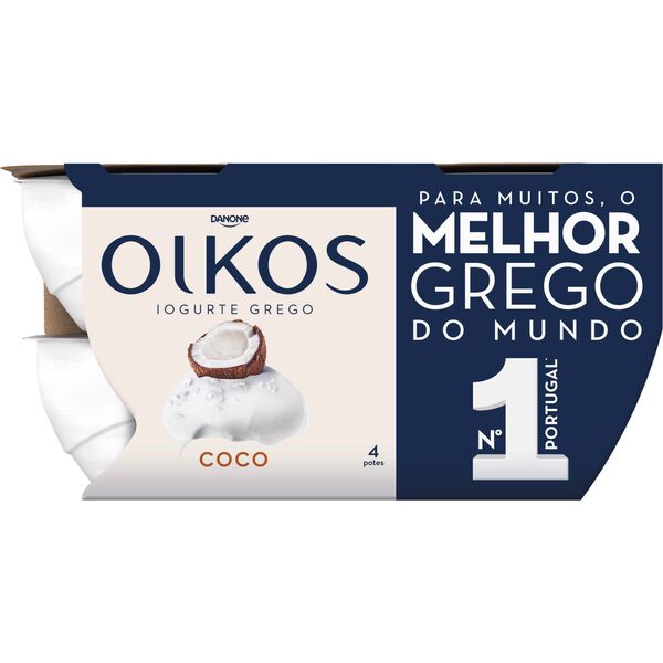Iogurte Grego Coco Oikos Danone