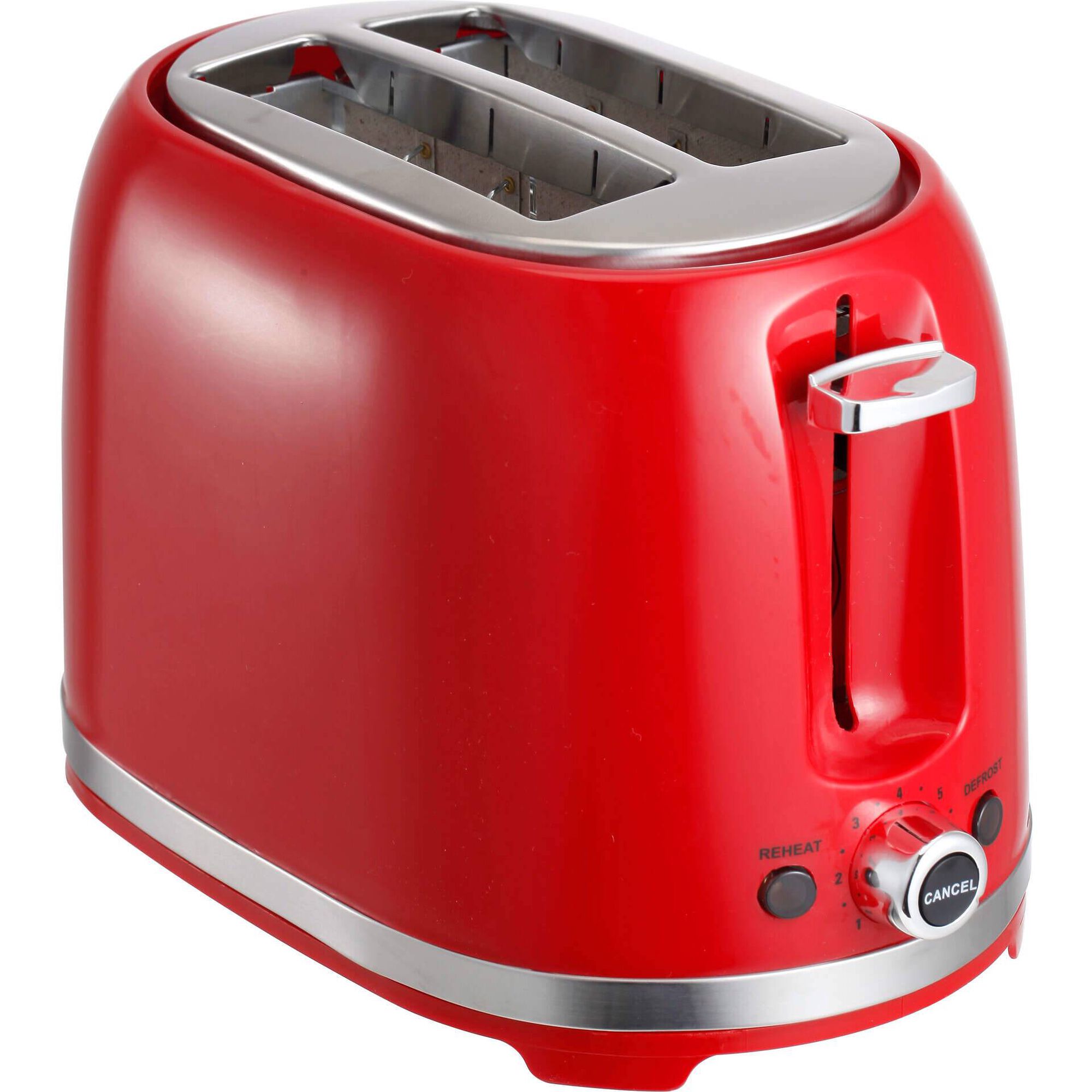 Torradeira Dupla 850W Vermelha Bazar&atilde;o