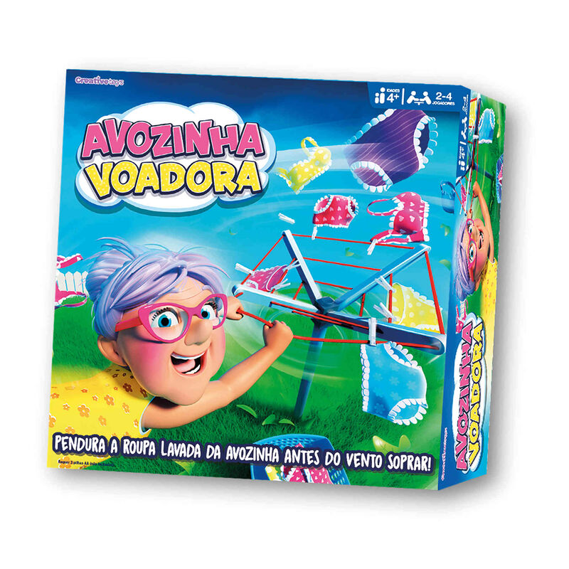 Creative Toys - Jogo Avozinha Voadora
