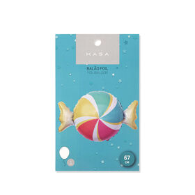 Bal&atilde;o Foil Candy 67cm Kasa