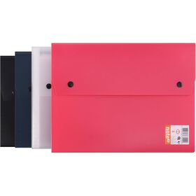 Pasta de Fole A4 com 12 Divisórias (várias cores)