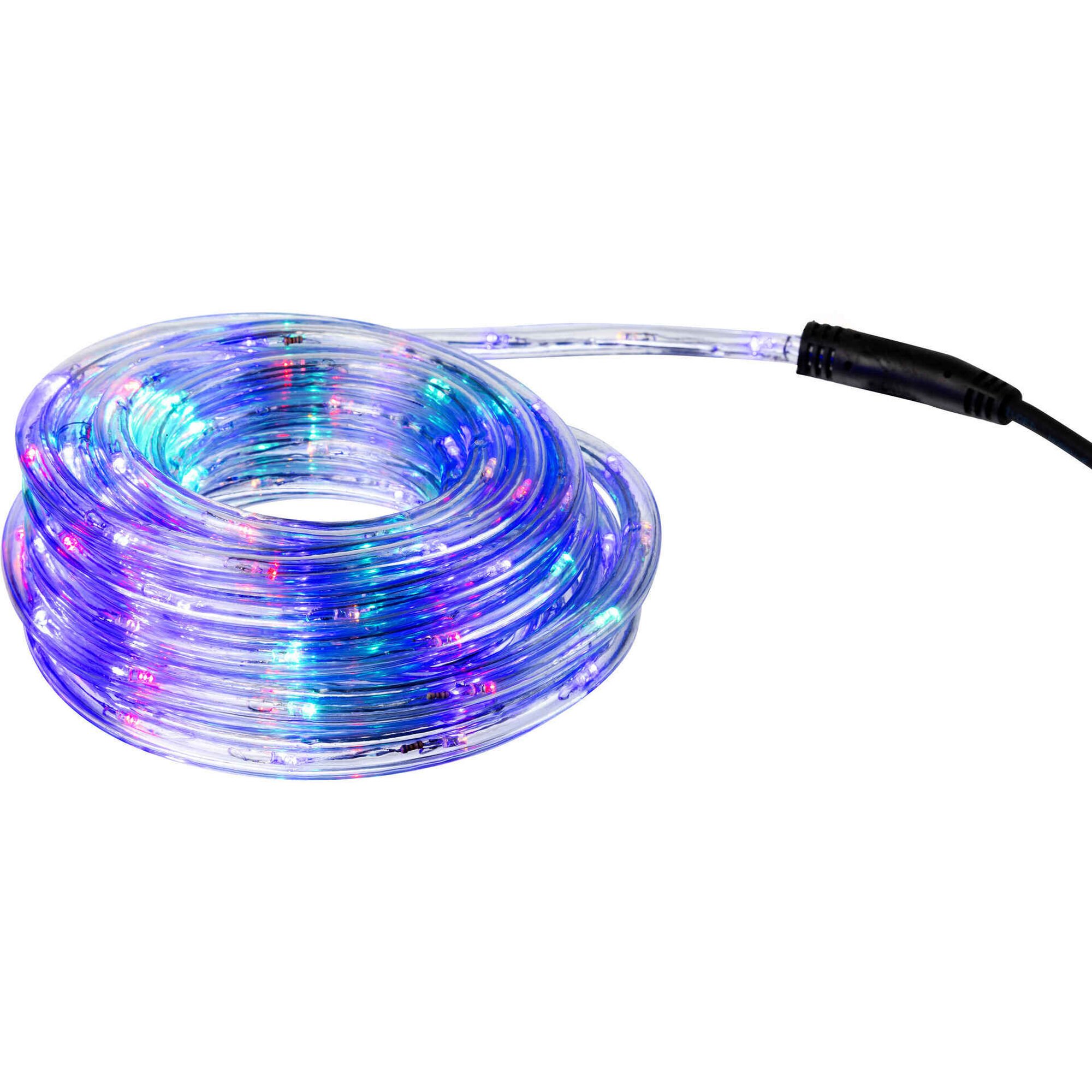 Conjunto 144 Luzes LED em Tubo Interior e Exterior 6m Colorido Conjunto 144 Luzes LED em Tubo Interior e Exterior 6m Colorido