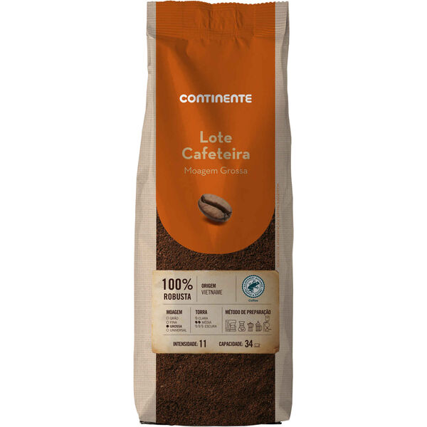 Café Moído Moagem Grossa Int 11 Continente