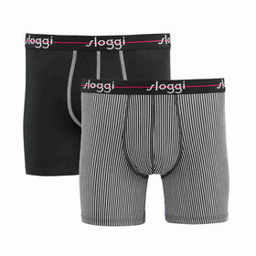 Conjunto 2 Boxers Preto e Branco Homem S Conjunto 2 Boxers Preto e Branco Homem S