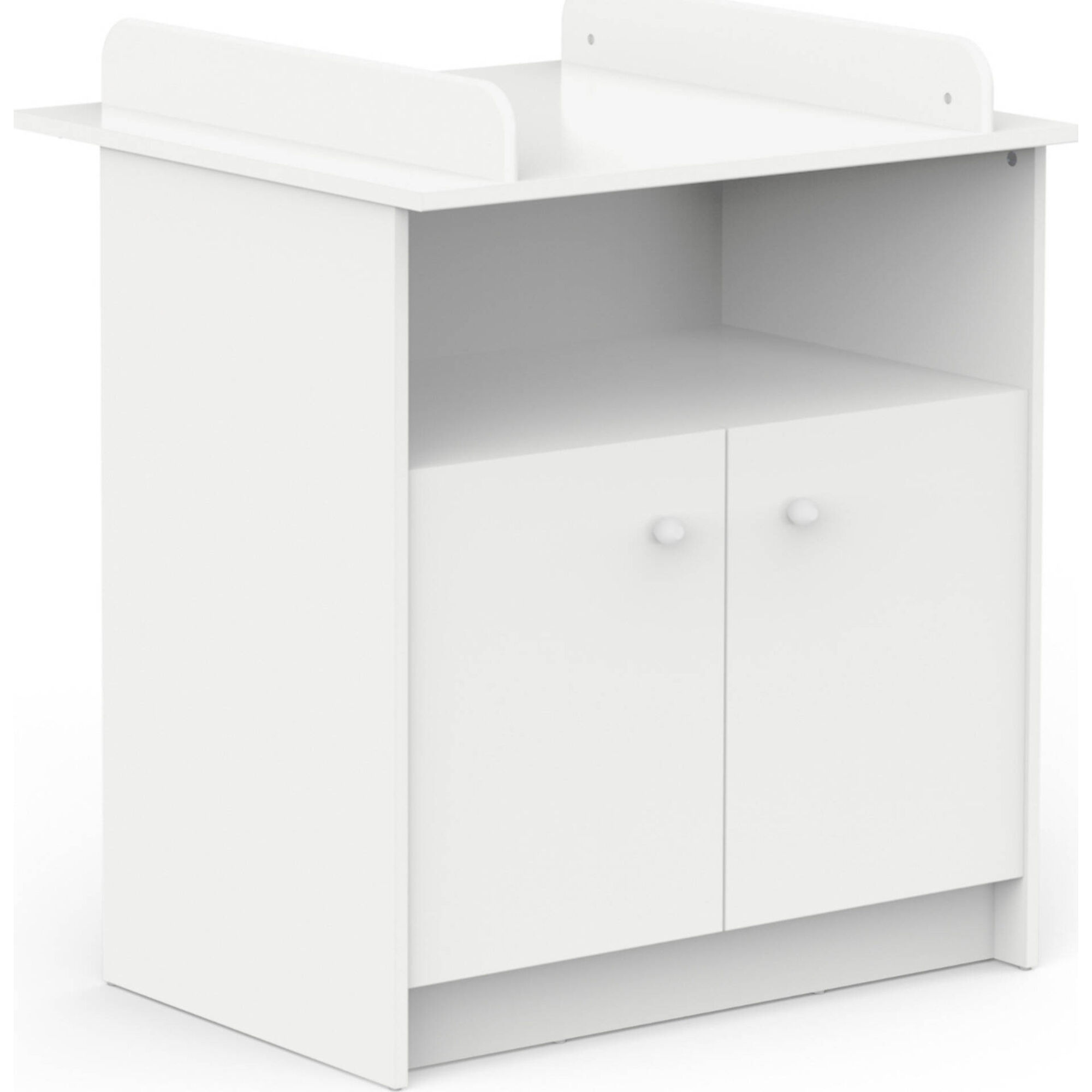 C&oacute;moda com Muda Fralda Branco Helicia