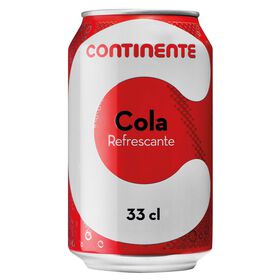 Refrigerante com G&aacute;s Cola Continente