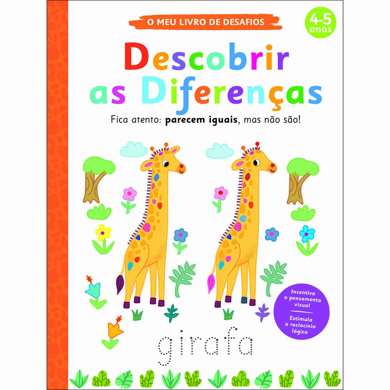 O Meu Livro de Desafios - Descobrir as Diferenças de Elizabeth Golding