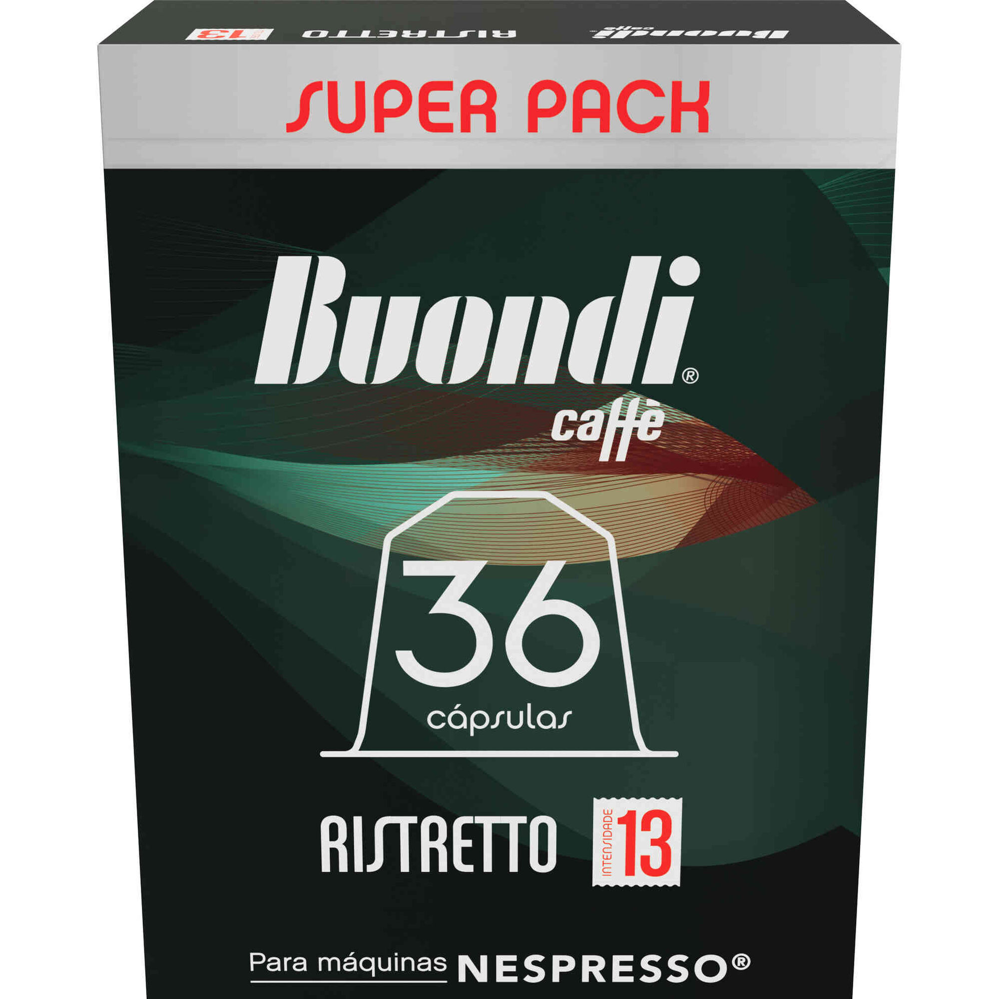 C&aacute;psulas de Caf&eacute; Ristretto Int 13 Buondi
